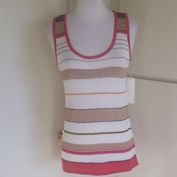 4OUR Dreamers Give Rainn Knit Tank Top,  NWT, M - Picture 1 of 7